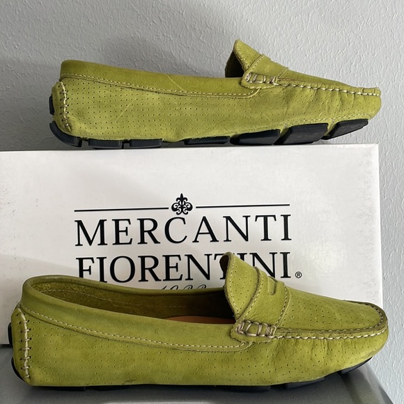 Mercanti Fiorentini Lime Penny Performance Driving Moccasin - Picture 5 of 7